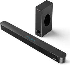 BESTISAN SG06 27 Inch 140 Watts Sound Bar with Subwoofer Wireless Bluetooth 5.0 Home Theater System for TV | Open Box - Xtrasaver