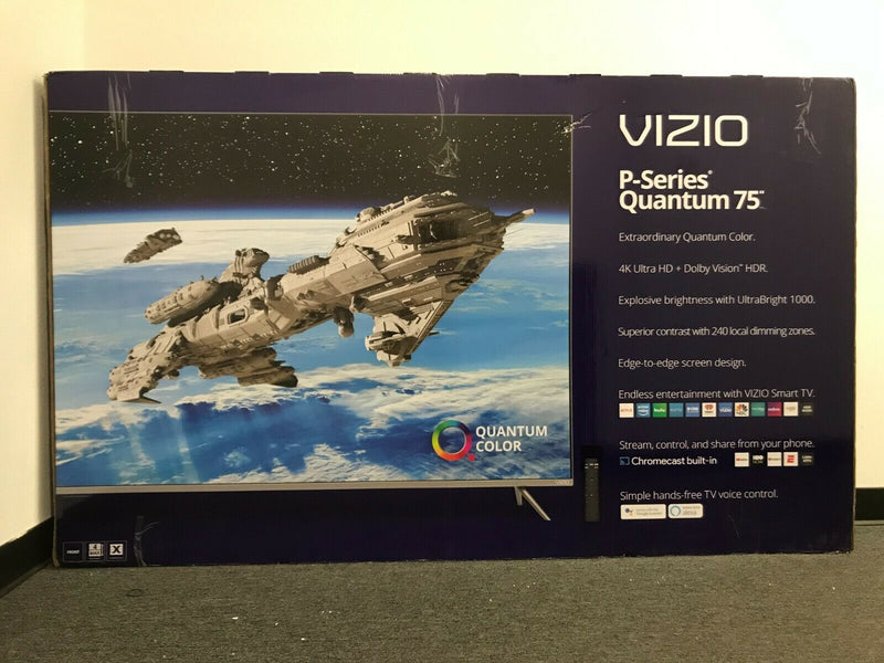 VIZIO P-Series Quantum 75" Class 4K HDR Smart TV | P759-G1 |Open Box | Local pick-up in Los Angeles area CANNOT SHIP! - Xtrasaver