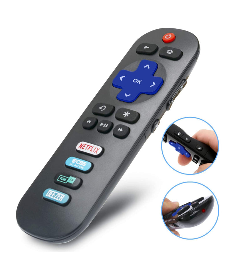 Brand New Replacement TCL ROKU TV12 Remote Control RC280 With Netflix/CBS/TUNE IN/DEEZER Shortcut Keys - Xtrasaver