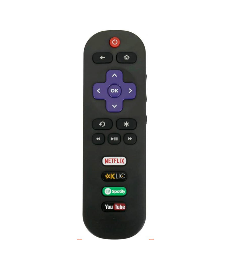 Brand New Replacement TCL ROKU TV5 Remote Control RC280 With Netflix/KLIC/Spotify/YouTube Shortcut Keys - Xtrasaver