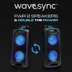 Brand New Dolphin SP-210RBT 3400W Bluetooth Tailgate Rechargeable Party Speaker System + WaveSync™ - Xtrasaver