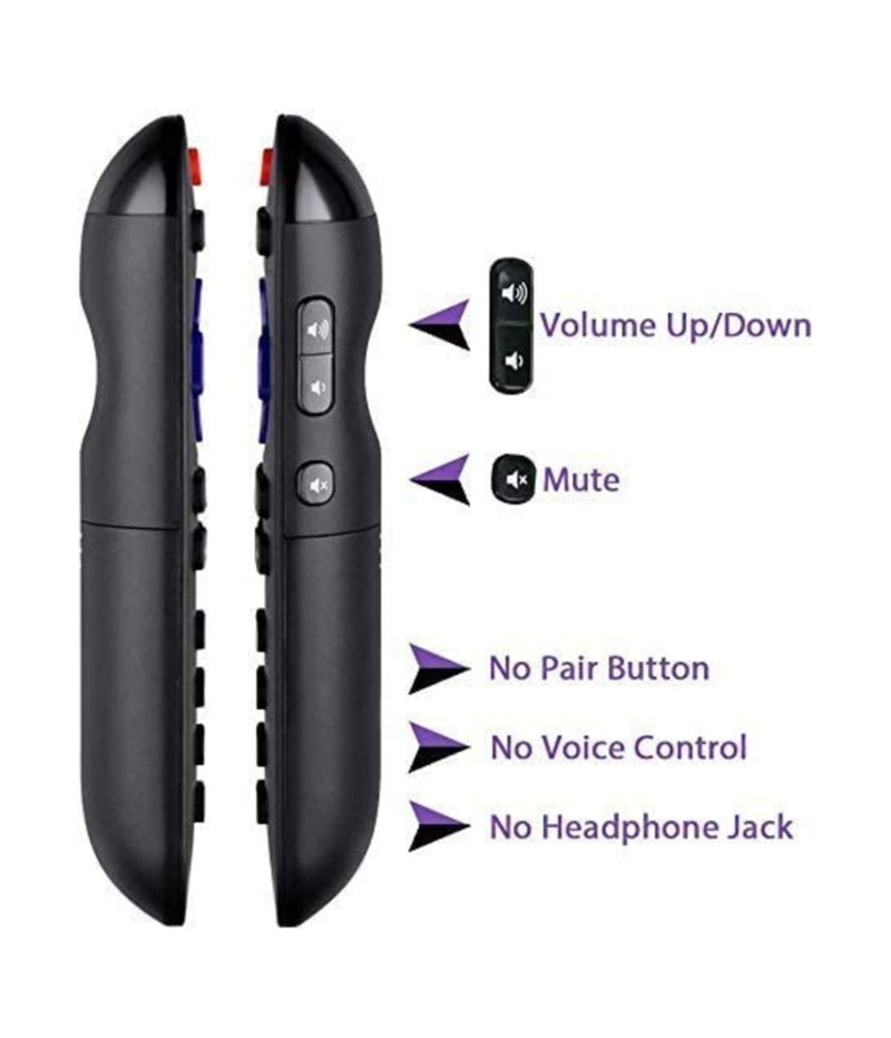 Brand New Replacement 6726 TCL ROKU TV Remote Control RC280 With Netflix/Sling/Hulu/NOW Shortcut Keys - Xtrasaver