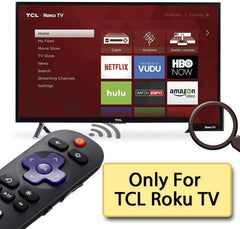 Brand New Replacement 6726 TCL ROKU TV Remote Control RC280 With Netflix/Sling/Hulu/NOW Shortcut Keys - Xtrasaver