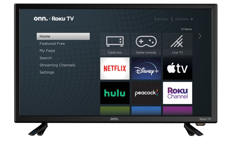 onn. 24" Class 720P HD LED Roku Smart TV | Open Box - Xtrasaver